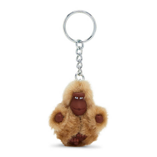 Kipling Sven Extra Small Iconic Monkey Keychain Aksesuar Bej Rengi | TR 1241TC